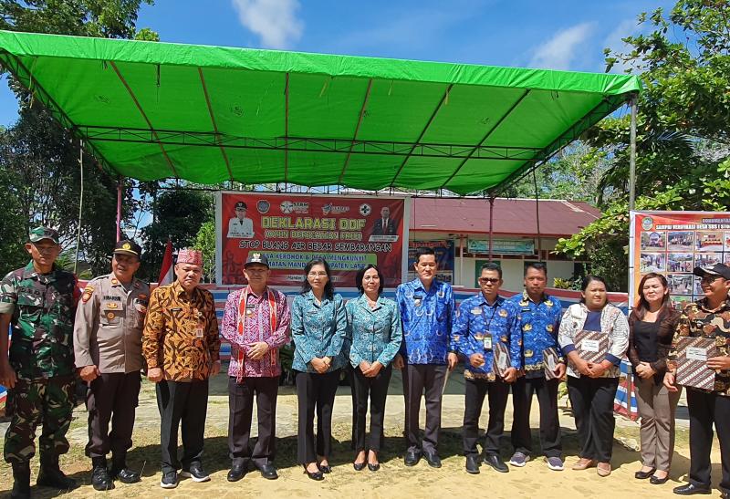 DEKLARASI ODF DI KECAMATAN MANDOR