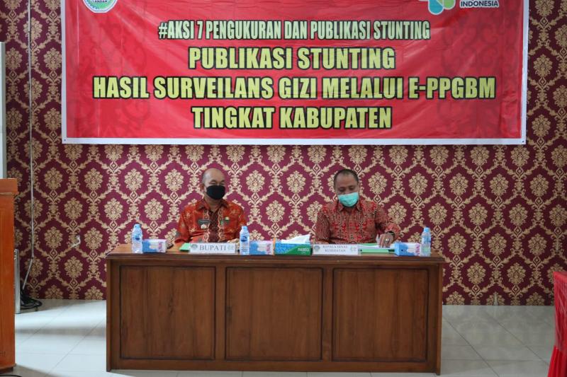 PUBLIKASI STUNTING HASIL  SURVAILANS GIZI MELALUI E-PPGBM