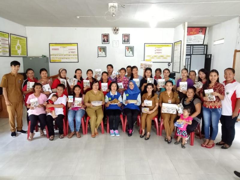 SOSIALISASI DEMO PEMBERIAN MAKAN BAYI DAN ANAK BERBAHAN DASAR MAKANAN LOKAL DALAM RANGKA PROGRAM PENURUNAN ANGKA STUNTING