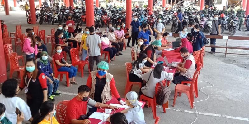 Percepatan Vaksinasi Masal Kabupaten Landak