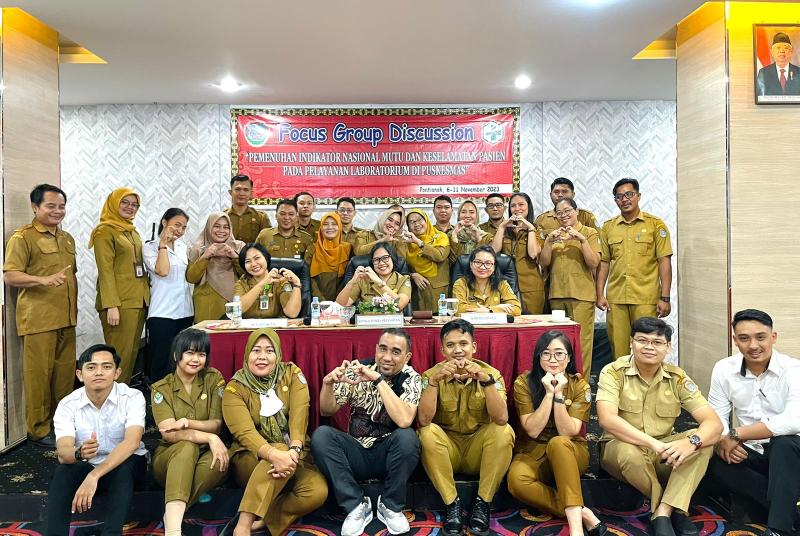 FGD PENGUATAN KAPASITAS FKTP DALAM PENGUATAN MUTU DINAS KESEHATAN KABUPATEN LANDAK